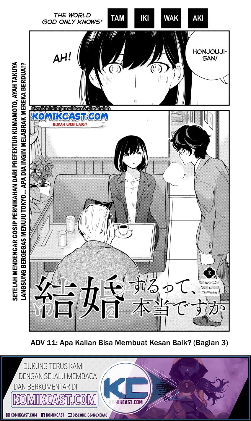 Kekkon Surutte, Hontou Desu ka? chapter 11